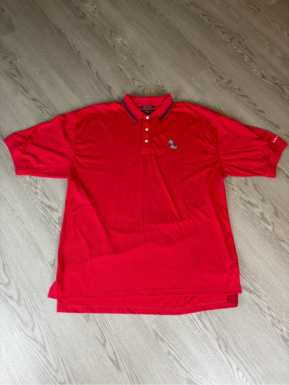 Tommy Hilfiger Ole Miss Men's Red Polo